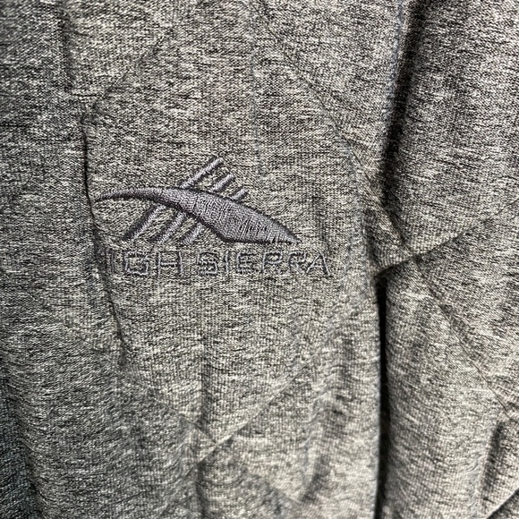 High Sierra Women's Gray Outdoors Insulated Hiking / Camping Zip Up Vest Large - Picture 5 of 15